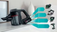 جاروشارژی بوش مدل BOSCH BCS711GB Bosch Rechargeable Vacuum Cleaner BCS711GB     