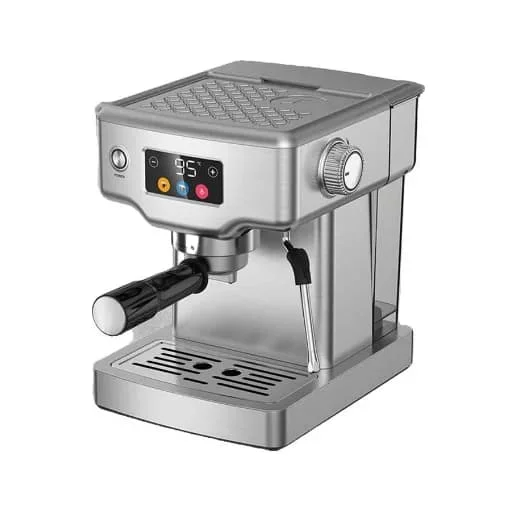 2. اسپرسو سازهای نیمه اتوماتیک (Semi-Automatic Espresso Machines):